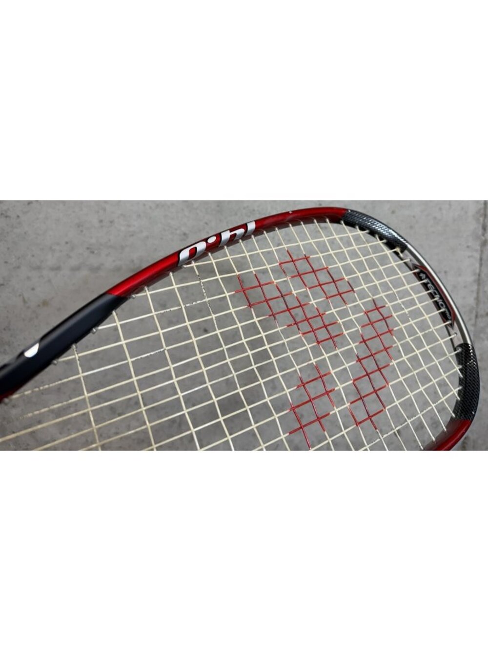 TecnoPro Grid 14.0 Squash Racquet 170g Carbon Graphite 502cm² w/ Covern - Picture 7 of 12